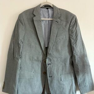 J. Crew Gray Checkered Men's Blazer